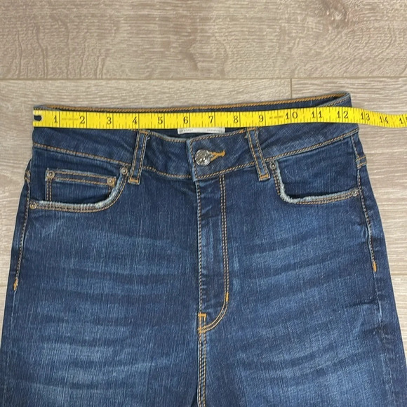Zara Woman Premium Denim Collection High Rise Skinny Jeans 4 - Picture 8 of 15